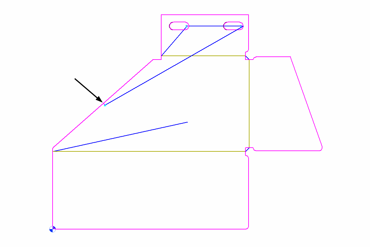 New contour path